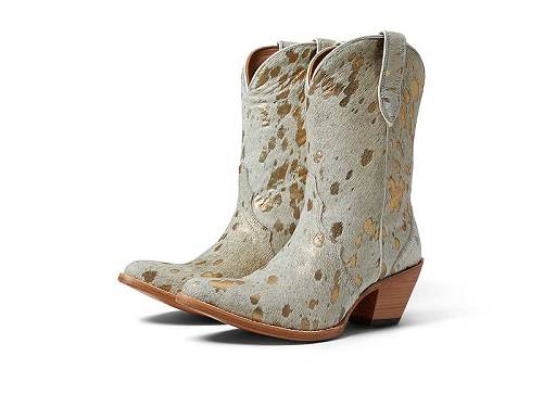 送料無料 アリアト Ariat レディース 女性用 シューズ 靴 ブーツ ウエスタンブーツ Bandida Western Boot - White Metallic Hair On