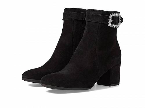 送料無料 ラカナディアン La Canadienne レディース 女性用 シューズ 靴 ブーツ アンクル ショートブーツ Janice - Black Suede 1