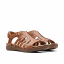 送料無料 クラークス Clarks レディース 女性用 シューズ 靴 サンダル April Belle - Tan Leather