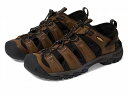 送料無料 キーン Keen メンズ 男性用 シューズ 靴 サンダル Targhee III Sandal - Bison/Mulch