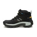 送料無料 キャタピラー Caterpillar メンズ 男性用 シューズ 靴 ブーツ ワークブーツ Invader Mid Vent - Black