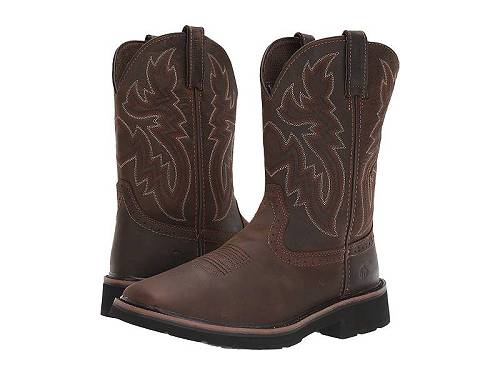 送料無料 ウルヴァリン Wolverine メンズ 男性用 シューズ 靴 ブーツ ワークブーツ Rancher Wellington Soft Toe - Dark Brown/Rust