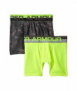 こちらの商品は アンダーアーマー Under Armour Kids 男の子用 ファッション 子供服 下着 2-Pack UA Camo Boxer Brief (Big Kids) - Graphite です。 注文後のサイズ変更・キャンセルは出来ませんので、十分なご検討の上でのご注文をお願いいたします。 ※靴など、オリジナルの箱が無い場合がございます。ご確認が必要な場合にはご購入前にお問い合せください。 ※画面の表示と実物では多少色具合が異なって見える場合もございます。 ※アメリカ商品の為、稀にスクラッチなどがある場合がございます。使用に問題のない程度のものは不良品とは扱いませんのでご了承下さい。 ━ カタログ（英語）より抜粋 ━ Move with purpose in the 2 Pack UA Blur Boxer Brief! All Under Armour(R) Apparel features a tagless design or tear-away tag with no left-over pieces. Fitted fit is snug, but not tight, for next-to-the-skin support without the squeeze of compression. Four-way stretch allows a wider range of movement and accelerates dry time. Anti-odor technology repels odor for prolonged freshness. Lightweight HeatGear(R) Armour fabric pulls perspiration away from the skin and pushes it towards the surface for rapid evaporation. Moisture Transport System wicks perspiration away from the body and towards the surface where it can evaporate. Contrasted elastic waistband with bold brand text. Contoured pouch for a comfortable fit. 90% polyester, 10% elastane. Machine wash, tumble dry. Product measurements were taken using size XL (18-20 Big Kid). サイズにより異なりますので、あくまで参考値として参照ください. If you&#039;re not fully satisfied with your purchase, you are welcome to return any unworn, unwashed items in the original packaging with tags and if applicable, the protective adhesive strip intact. Note: Briefs, swimsuits and bikini bottoms should be tried on over underwear, without removing the protective adhesive strip. Returns that fail to adhere to these guidelines may be rejected. 実寸（参考値）： Waist Measurement: 約 68.58 cm Outseam: 約 30.48 cm Inseam: 約 12.70 cm Front Rise: 約 27.94 cm Back Rise: 約 30.48 cm Leg Opening: 約 43.18 cm