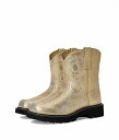 送料無料 アリアト Ariat レディース 女性用 シューズ 靴 ブーツ ウエスタンブーツ Fatbaby Western Boots - Gilded Lizard Emboss