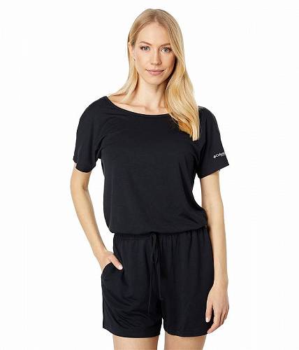 こちらの商品は コロンビア Columbia レディース 女性用 ファッション ジャンプスーツ つなぎ セット 4&quot; Slack Water(TM) Knit Romper - Black です。 注文後のサイズ変更・キャンセルは出来ませんので、十分なご検討の上でのご注文をお願いいたします。 ※靴など、オリジナルの箱が無い場合がございます。ご確認が必要な場合にはご購入前にお問い合せください。 ※画面の表示と実物では多少色具合が異なって見える場合もございます。 ※アメリカ商品の為、稀にスクラッチなどがある場合がございます。使用に問題のない程度のものは不良品とは扱いませんのでご了承下さい。 ━ カタログ（英語）より抜粋 ━ Versatile and voguish, the Columbia(R) 4&quot; Slack Water(TM) Knit Romper is designed to keep you protected when you are out on the trail without letting you compromise on your style. Round neck romper showcasing short sleeves with brand name detailing on the left cuffs. Elasticized waist with adjustable drawstring. Hand pockets on the front to stash your little essentials. Keyhole detailing on the back with button closure. Omni-Shade(TM) UPF 50 fabrication protects your skin during outdoor activity by blocking harmful Ultraviolet A and Ultraviolet B rays (UVA and UVB). ~Omni-Wick(TM) technology moves perspiration away from the skin to dry quickly on the surface. 62% polyester, 33% rayon, 5% elastane. Machine wash, tumble dry. ※掲載の寸法や重さはサイズ「SM」を計測したものです. サイズにより異なりますので、あくまで参考値として参照ください. 実寸（参考値）： Inseam: 約 10.16 cm Shoulder to Toe: 約 91.44 cm