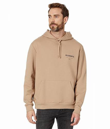 楽天グッズ×グッズ送料無料 AllSaints メンズ 男性用 ファッション パーカー スウェット Underground Oth Hoodie - Beige