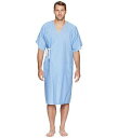 送料無料 ケアウエア Care+Wear ファッション パジャマ 寝巻き バスローブ The Patient Gown by Care+Wear X Parsons - Blue