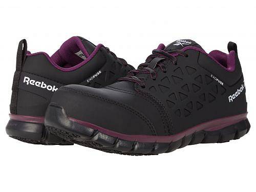 送料無料 リーボック Reebok Work レディース 女性用 シューズ 靴 スニーカー 運動靴 Sublite Cushion Work Comp Toe SD - Black/Plum