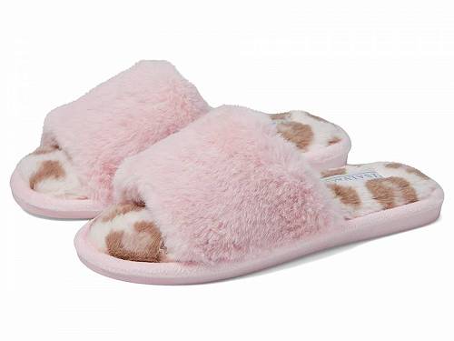 送料無料 ピージェーサルベーシュ P.J. Salvage レディース 女性用 シューズ 靴 スリッパ Plush Leopard Slides - Pink Dream