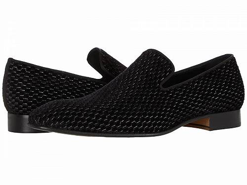 送料無料 マッシオマッテオ Massimo Matteo メンズ 男性用 シューズ 靴 ローファー Ponte Vecchio Formal Loafer - Black