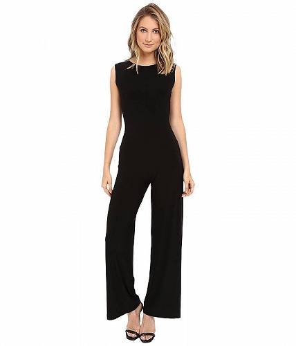 送料無料 Norma Kamali レディース 女性用 ファッション ジャンプスーツ つなぎ セット Sleeveless Jumpsuit - Black