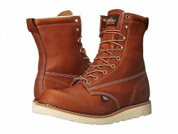 送料無料 ソログッド Thorogood メンズ 男性用 シューズ 靴 ブーツ ワークブーツ American Heritage 8&quot; Round Toe - Tobacco