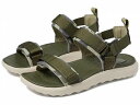 送料無料 ヘイデュード Hey Dude メンズ 男性用 シューズ 靴 サンダル Carson Sandal Sport Mode - Green Camo