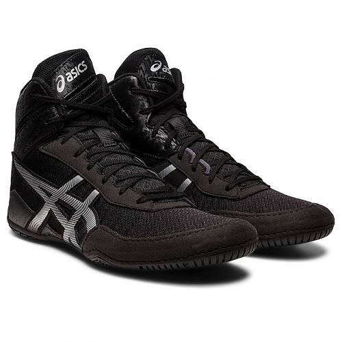 送料無料 アシックス ASICS メンズ 男性用 シューズ 靴 スニーカー 運動靴 Matcontrol 3 Wrestling Shoe - Black/Pure Silver