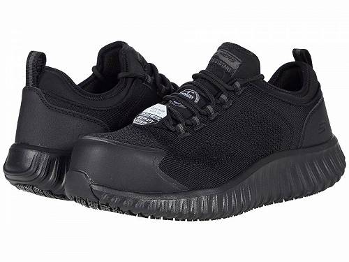 送料無料 スケッチャーズ SKECHERS Work メンズ 男性用 シューズ 靴 スニーカー 運動靴 Cicades - Rhettle Composite Toe - Black