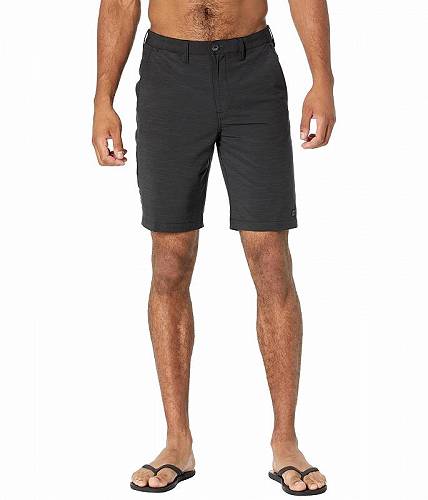 送料無料 ビラボン Billabong メンズ 男性用 ファッション ショートパンツ 短パン Crossfire Slub 21" Submersible Shorts - Black