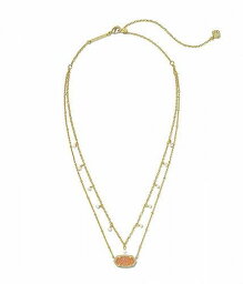 送料無料 ケンドラスコット Kendra Scott レディース 女性用 ジュエリー 宝飾品 ネックレス Elisa Pearl Multi Strand Necklace - Gold Sand Drusy