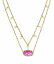 ̵ ɥ饹å Kendra Scott ǥ  奨꡼  ͥå쥹 Elisa Pearl Multi Strand Necklace - Gold Azalea Illusion