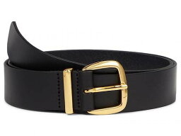 送料無料 Madewell レディース 女性用 ファッション雑貨 小物 ベルト The Essential Wide Leather Belt - True Black