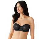  R[ Wacoal fB[X p t@bV  uW[ Visual Effects Strapless Minimizer Bra - Black