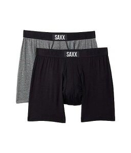 送料無料 サックスアンダーウエアー SAXX UNDERWEAR メンズ 男性用 ファッション 下着 Ultra 2-Pack - Black/Grey
