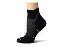 送料無料 スマートウール Smartwool レディース 女性用 ファッション ソックス 靴下 Run Targeted Cushion Ankle - Black