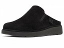 送料無料 フィットフロップ FitFlop レディース 女性用 シューズ 靴 スリッパ Gen-FF Elasticated Suede Mules - Bla...