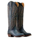 こちらの商品は アリアト Ariat レディース 女性用 シューズ 靴 ブーツ ウエスタンブーツ Belle Stretchfit Western Boots - Nautical Navy です。 注文後のサイズ変更・キャンセルは出来ませんので、十分なご検討の上でのご注文をお願いいたします。 ※靴など、オリジナルの箱が無い場合がございます。ご確認が必要な場合にはご購入前にお問い合せください。 ※画面の表示と実物では多少色具合が異なって見える場合もございます。 ※アメリカ商品の為、稀にスクラッチなどがある場合がございます。使用に問題のない程度のものは不良品とは扱いませんのでご了承下さい。 ━ カタログ（英語）より抜粋 ━ Add a cowboy touch to your look by wearing the Ariat(R) Belle Stretchfit Western Boots. The pull-on style boots have a leather upper, lining, midsole, and removable leather footbed. The boots have intricate designs on the shaft and side pull-on tabs for easy donning and doffing. They feature an almond-toe design and riding heels. Leather outsole. ※掲載の寸法や重さはサイズ「7, width B - Medium」を計測したものです. サイズにより異なりますので、あくまで参考値として参照ください. 実寸（参考値）： Heel Height: 約 4.45 cm Weight: 2 lbs Shaft: 約 45.72 cm ■サイズの幅(オプション)について Slim &lt; Narrow &lt; Medium &lt; Wide &lt; Extra Wide S &lt; N &lt; M &lt; W A &lt; B &lt; C &lt; D &lt; E &lt; EE(2E) &lt; EEE(3E) ※足幅は左に行くほど狭く、右に行くほど広くなります ※標準はMedium、M、D(またはC)となります ※メーカー毎に表記が異なる場合もございます