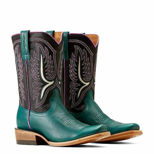 送料無料 アリアト Ariat レディース 女性用 シューズ 靴 ブーツ ウエスタンブーツ Futurity Colt Western Boots - Ancient Turquoise