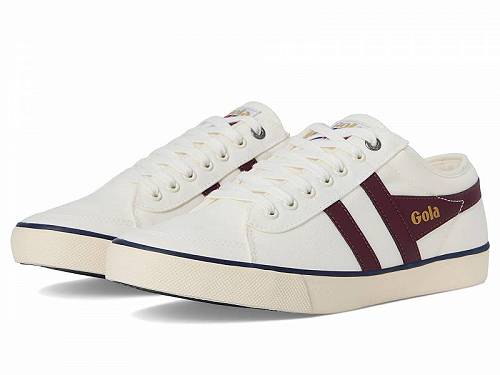 送料無料 ゴラ Gola メンズ 男性用 シューズ 靴 スニーカー 運動靴 Comet - Off-White/Burgundy/Navy