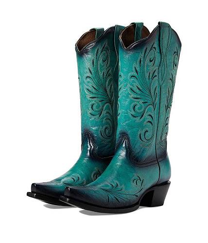 送料無料 コーラルブーツ Corral Boots レディース 女性用 シューズ 靴 ブーツ ウエスタンブーツ L2076 - Turquoise