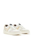 送料無料 AllSaints レディース 女性用 シューズ 靴 スニーカー 運動靴 Vix Suede Sneakers - White/Gold