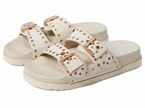 送料無料 AllSaints レディース 女性用 シューズ 靴 サンダル Khai Sandal - Parchment White