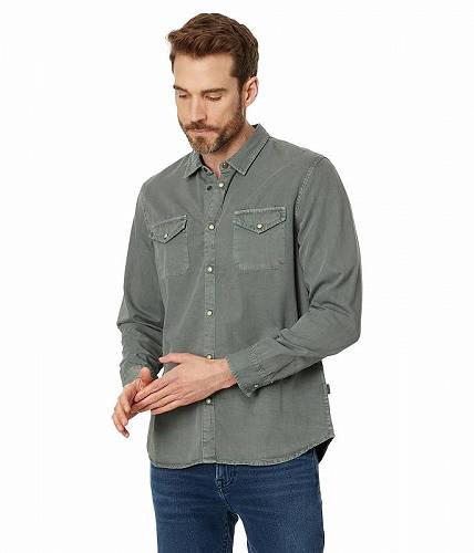 楽天グッズ×グッズ送料無料 ジョーンバルバトス John Varvatos メンズ 男性用 ファッション ボタンシャツ Marshall Shirt - Flagstone Grey