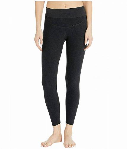 送料無料 ビヨンドヨガ Beyond Yoga レディース 女性用 ファッション パンツ ズボン Maternity Empire Waisted Spacedye Capri Leggings - Darkest Night