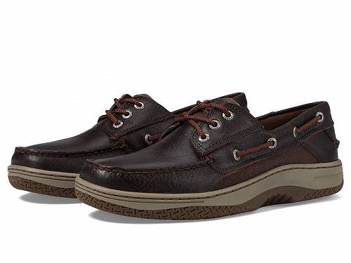 送料無料 スペリー Sperry メンズ 男性用 シューズ 靴 ボートシューズ Billfish 3-Eye Pull-Up - Brown