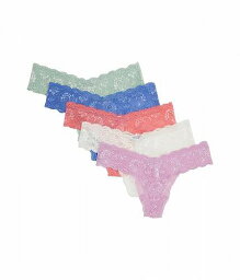 送料無料 コサベラ Cosabella レディース 女性用 ファッション 下着 ショーツ Never Say Never 5 Pack Lowrider Thong - Vendu Verum Porbl Neela Moivo