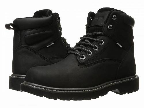 送料無料 ウルヴァリン Wolverine メンズ 男性用 シューズ 靴 ブーツ ワークブーツ Floorhand Steel Toe - Black