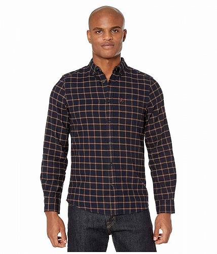  tF[[x Fjallraven Y jp t@bV {^Vc ?vik Flannel Shirt - Dark Navy