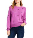 送料無料 ニックアンドゾー NIC+ZOE レディース 女性用 ファッション セーター Hidden Gems Sweater - Vivid Magenta