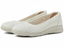 送料無料 Bzees レディース 女性用 シューズ 靴 フラット Golden Bright Slip-On Loafers - White