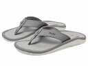 送料無料 オルカイ Olukai メンズ 男性用 シューズ 靴 サンダル ‘Ohana Sandal - Graphite/Graphite