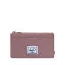 送料無料 ハーシェルサプライ Herschel Supply Co. ファッション雑貨 小物 財布 小銭入れ カードケース Oscar Large Cardholder - Ash Rose