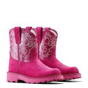 こちらの商品は アリアト Ariat レディース 女性用 シューズ 靴 ブーツ ウエスタンブーツ Fatbaby Western Boots - Hottest Pink です。 注文後のサイズ変更・キャンセルは出来ませんので、十分なご検討の上でのご注文をお願いいたします。 ※靴など、オリジナルの箱が無い場合がございます。ご確認が必要な場合にはご購入前にお問い合せください。 ※画面の表示と実物では多少色具合が異なって見える場合もございます。 ※アメリカ商品の為、稀にスクラッチなどがある場合がございます。使用に問題のない程度のものは不良品とは扱いませんのでご了承下さい。 ━ カタログ（英語）より抜粋 ━ Snug the warm winter hug wearing the lightweight Ariat(R) Fatbaby Western Boots. Crafted from leather upper, and cushioned footbed, this pair of slip-on boots features round toe, pull tabs for easy on and off, chunky design detailing, and 4LR(TM) lightweight stabilizing shank for support and comfort insole with shock-absorbing rebound protection. Everlon(TM) rubber outsole. Style Number: 10000822, 10050996, 10050994, 10050995, 10050997 ※掲載の寸法や重さはサイズ「7, width B - Medium」を計測したものです. サイズにより異なりますので、あくまで参考値として参照ください. 実寸（参考値）： Heel Height: 約 4.45 cm Platform Height: 約 42.3 cm ■サイズの幅(オプション)について Slim &lt; Narrow &lt; Medium &lt; Wide &lt; Extra Wide S &lt; N &lt; M &lt; W A &lt; B &lt; C &lt; D &lt; E &lt; EE(2E) &lt; EEE(3E) ※足幅は左に行くほど狭く、右に行くほど広くなります ※標準はMedium、M、D(またはC)となります ※メーカー毎に表記が異なる場合もございます