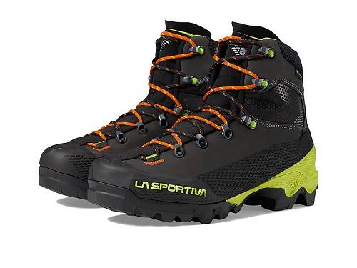 楽天グッズ×グッズ送料無料 スポルティバ La Sportiva メンズ 男性用 シューズ 靴 ブーツ ハイキング トレッキング Aequilibrium LT GTX - Carbon/Lime Punch