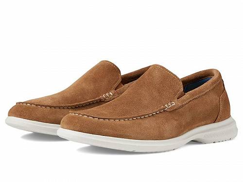 送料無料 フローシャイム Florsheim メンズ 男性用 シューズ 靴 ローファー Hamptons Moc Toe Venetian Loafer - Tan Suede