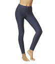 送料無料 ヒュー HUE レディース 女性用 ファッション ジーンズ デニム Essential Denim Leggings - Deep Indigo Wash