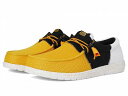 送料無料 ヘイデュード Hey Dude メンズ 男性用 シューズ 靴 ローファー Wally Tri Varsity Mesh - Yellow/Black