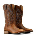 送料無料 アリアト Ariat メンズ 男性用 シューズ 靴 ブーツ ウエスタンブーツ Ricochet Western Boots - Weathered C...