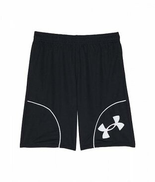 送料無料 アンダーアーマー Under Armour Kids 男の子用 ファッション 子供服 ショートパンツ 短パン Perimeter Shorts (Big Kids) - Black/White